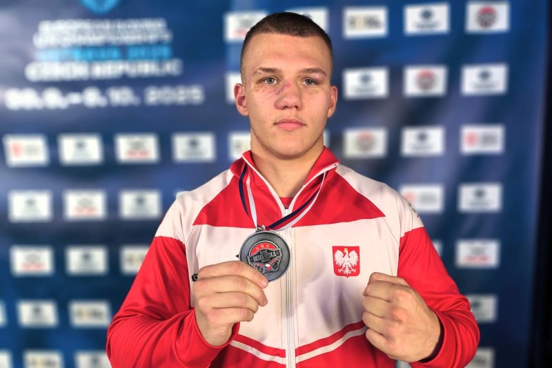 Kajetan Bajzert z gminy Przykona wicemistrzem Europy!